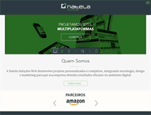 Tablet Screenshot of natelaweb.com.br